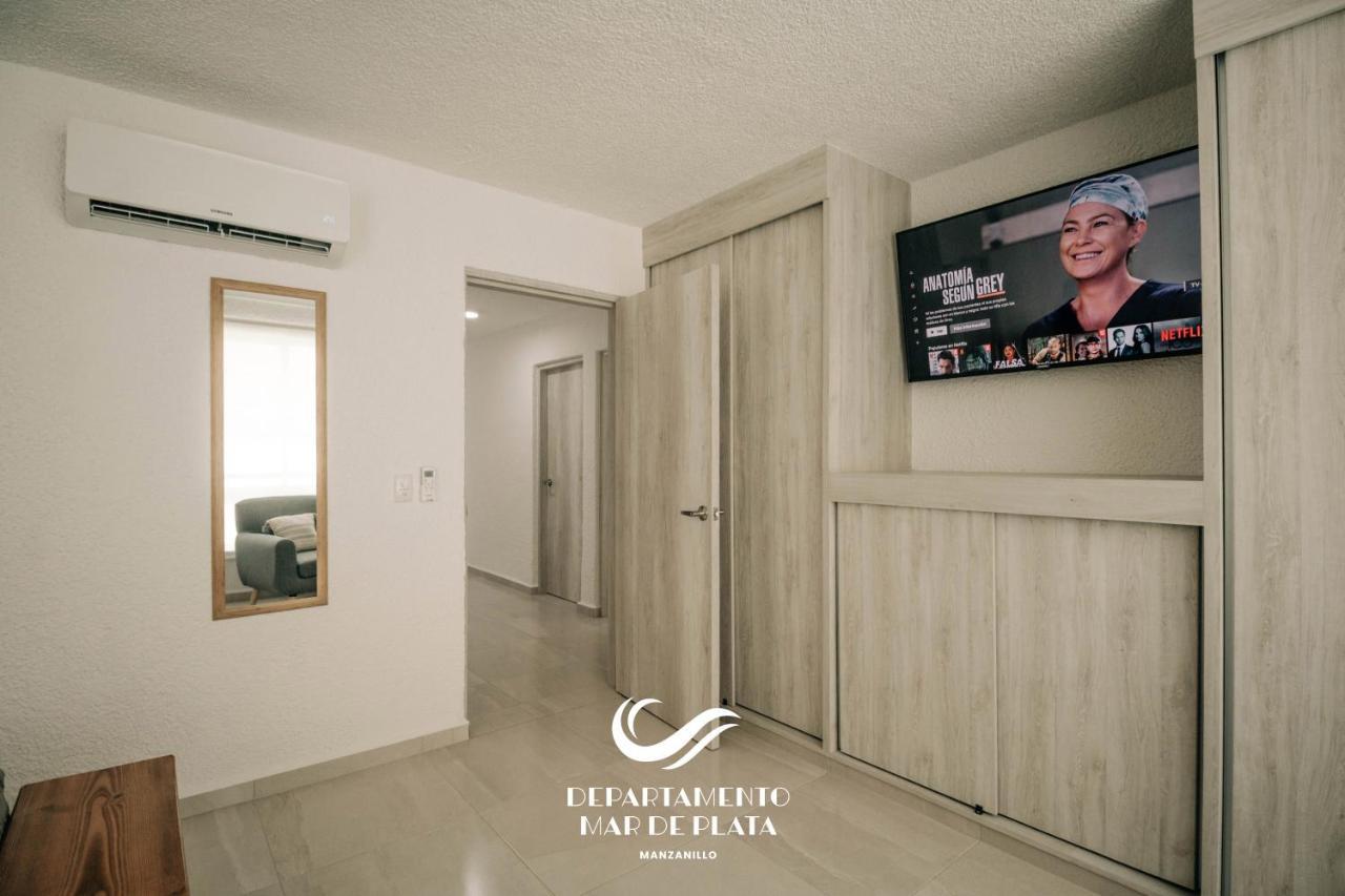Hermoso Departamento Nuevo A 50 Metros De Playa!! Manzanillo Exterior photo